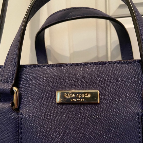 Kate Spade navy medium bag - Picture 3 of 4